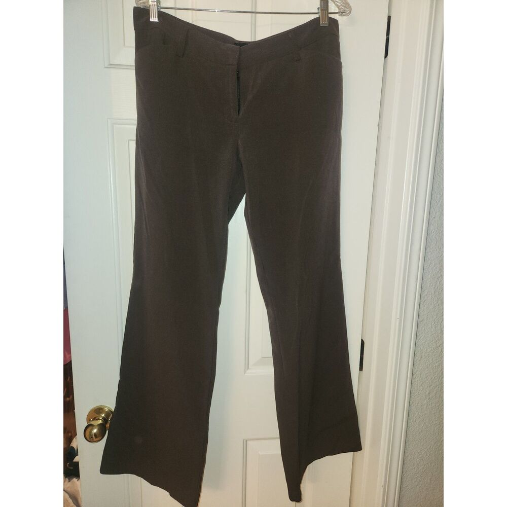 Star City Brown Slacks Women's Size 11 Dress Pants Trousers Dark Neutral Casual